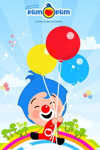 Póster de la serie El payaso Plim Plim, un héroe del corazón