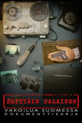 Póster de la serie Erittäin salainen - Vakoilua Suomessa