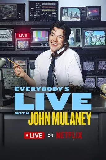 Póster de la serie Estamos todos en directo con John Mulaney