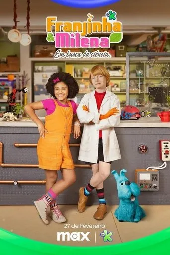 Póster de la serie Franjinha e Milena em Busca da Ciência
