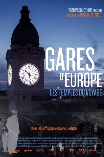 Póster de la serie Gares d'Europe, les temples du voyage
