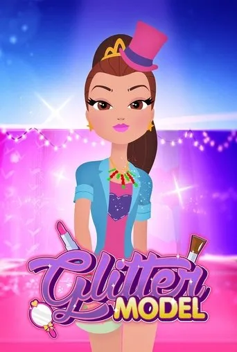Póster de la serie Glitter Model