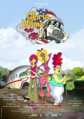 Póster de la serie Gloria, Wilma et moi
