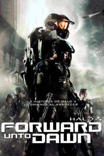 Póster de la serie Halo 4: Adelante hasta el amanecer