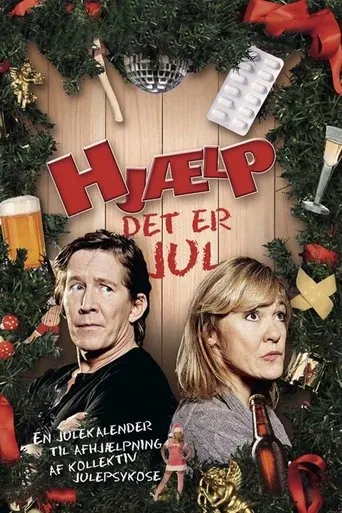 Póster de la serie Hjælp, det er jul