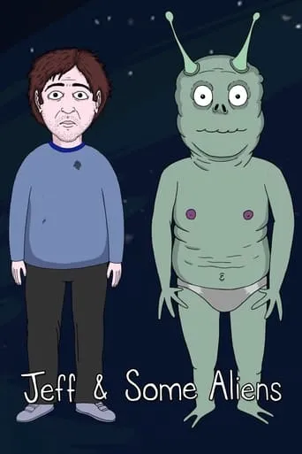 Póster de la serie Jeff y unos aliens