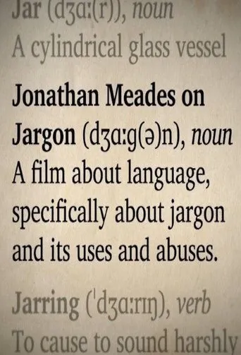 Póster de la serie Jonathan Meades on Jargon