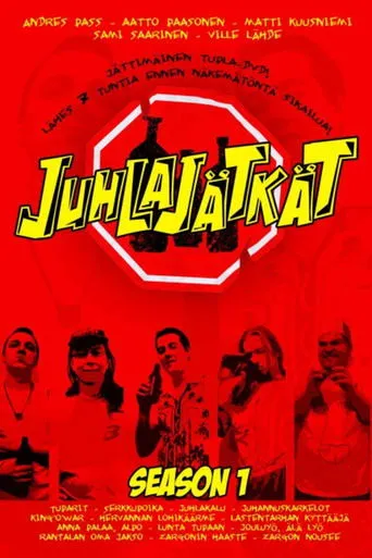 Póster de la serie Juhlajätkät