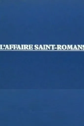 Póster de la serie L'affaire Saint-Romans