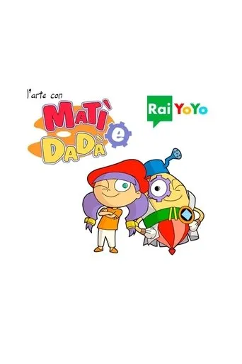 Póster de la serie L'arte con Matì e Dadà