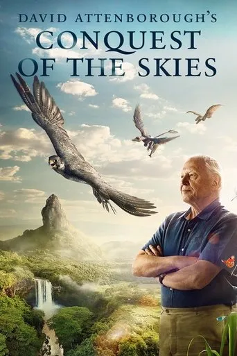 Póster de la serie La conquista de los cielos de David Attenborough