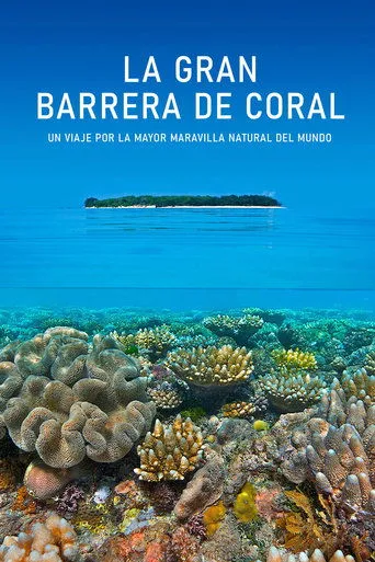 Póster de la serie La gran barrera de coral con David Attenborough