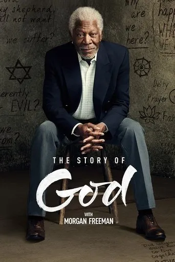 Póster de la serie La historia de Dios con Morgan Freeman