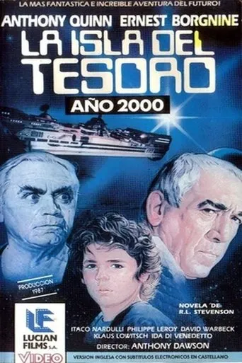 Póster de la serie La isla del tesoro en el espacio exterior
