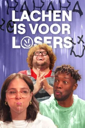 Póster de la serie Lachen is voor losers