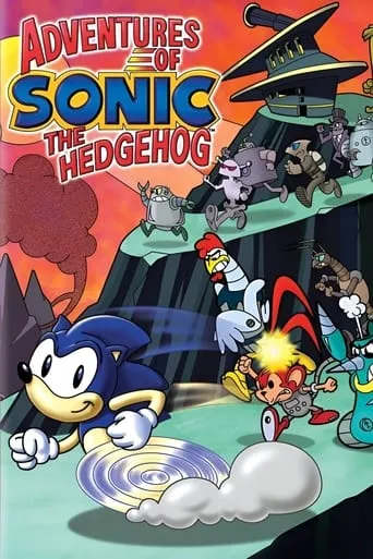 Póster de la serie Las aventuras de Sonic el Erizo