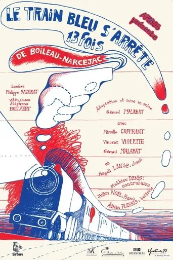 Póster de la serie Le train bleu s'arrête 13 fois