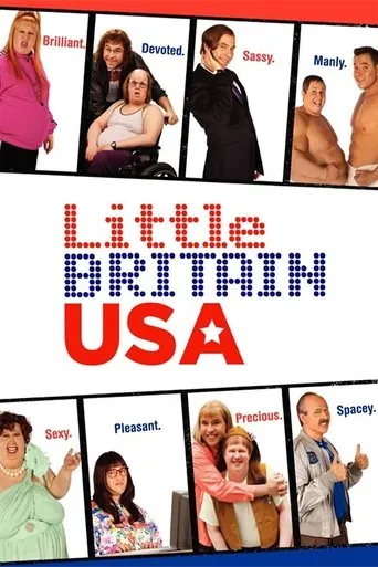 Póster de la serie Little Britain USA