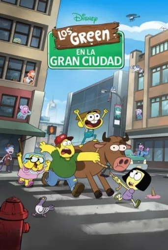 Póster de la serie Los Green en la gran ciudad