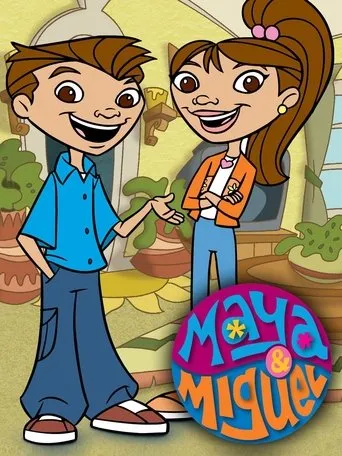 Póster de la serie Maya & Miguel