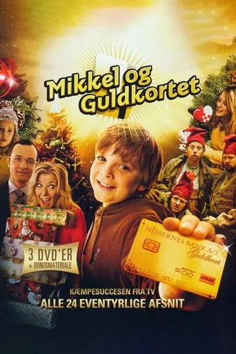 Póster de la serie Mikkel og guldkortet