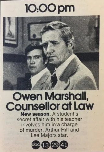 Póster de la serie Owen Marshall: Counselor at Law
