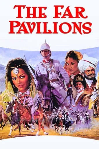 Póster de la serie Pabellones lejanos
