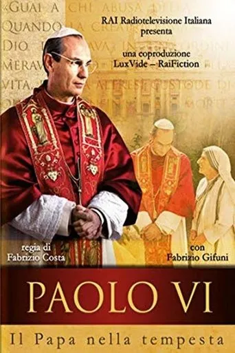 Póster de la serie Pablo VI - El papa en la tempestad