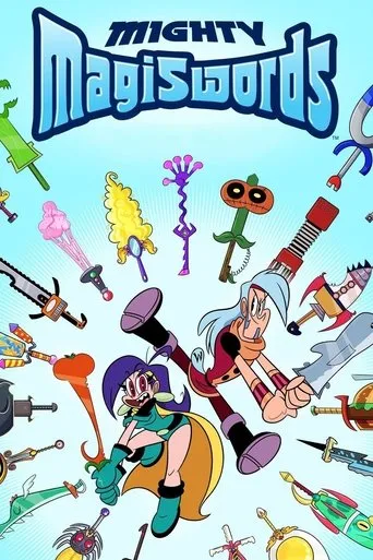 Póster de la serie Poderosas Magiespadas