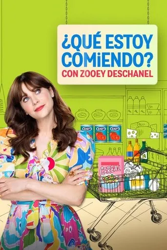 Póster de la serie ¿Qué comemos? Con Zooey Deschanel