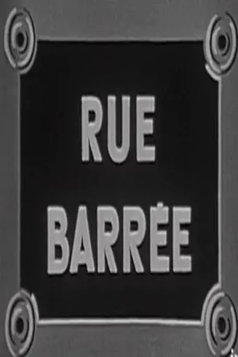 Póster de la serie Rue barrée