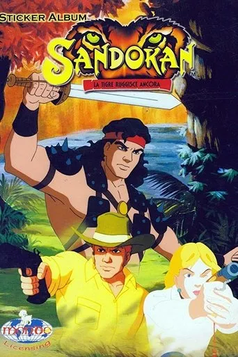 Póster de la serie Sandokan - La tigre ruggisce ancora