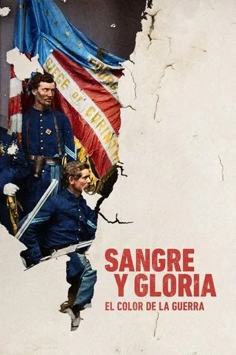 Póster de la serie Sangre y Gloria: La guerra civil Americana en color