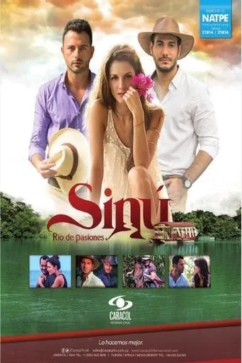 Póster de la serie Sinú, río de pasiones