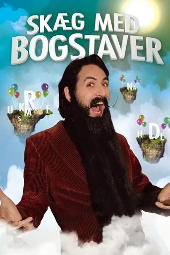 Póster de la serie Skæg med bogstaver