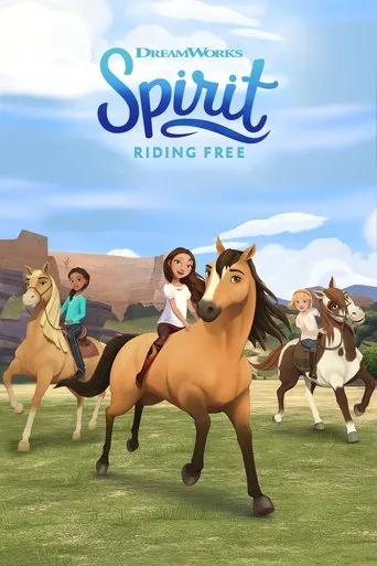 Póster de la serie Spirit - Cabalgando libre