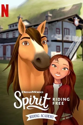 Póster de la serie Spirit: Cabalgando en libertad:Escuela de equitación