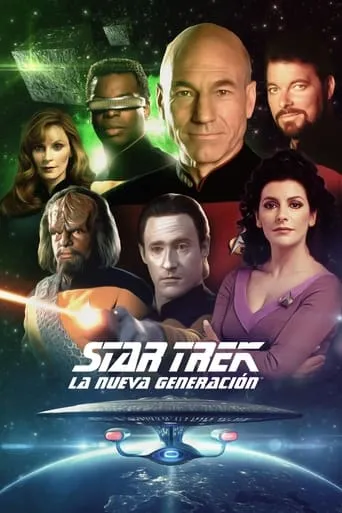 Póster de la serie Star Trek: La nueva generación