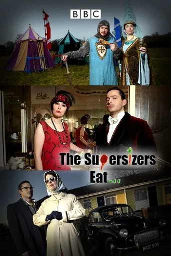 Póster de la serie The Supersizers...