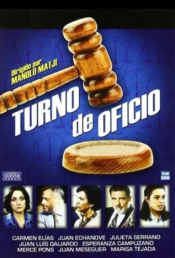 Póster de la serie Turno de Oficio