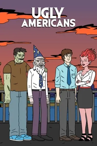 Póster de la serie Ugly Americans