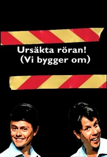 Póster de la serie Ursäkta röran! (Vi bygger om)