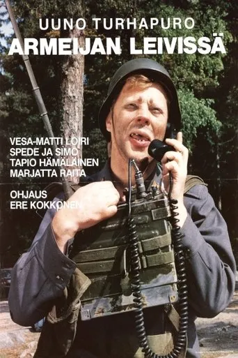Póster de la serie Uuno Turhapuro armeijan leivissä
