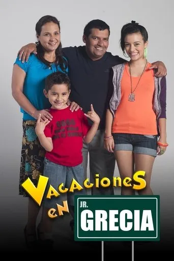Póster de la serie Vacaciones en Grecia
