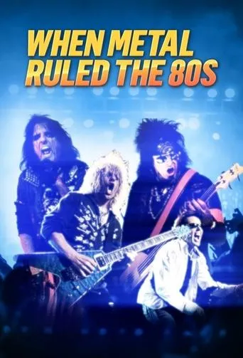 Póster de la serie When Metal Ruled the 80s