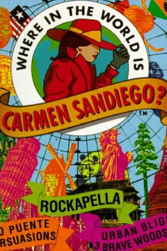 Póster de la serie Where in the World Is Carmen Sandiego?