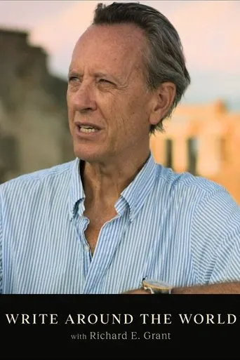 Póster de la serie Write Around the World with Richard E Grant