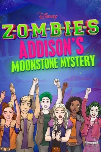 Póster de la serie ZOMBIES: El misterio de la piedra lunar de Addison